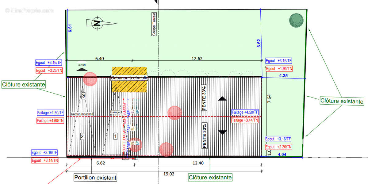 Photo 2 - Terrain à VILLAUDRIC
