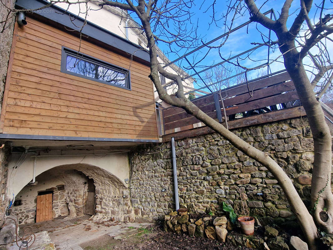 Maison atypique avec terrasse + cour avec une belle vue dégagée - photo 14