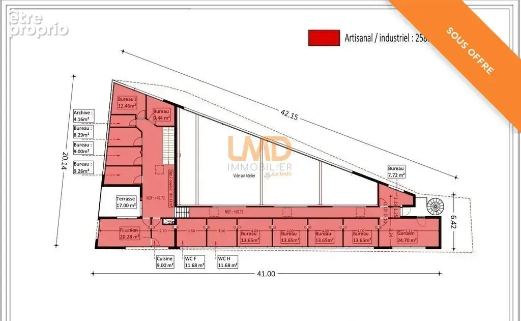 Terrain à bâtir 3 050 m² — zone d'activités — La Motte (83920) - photo 6