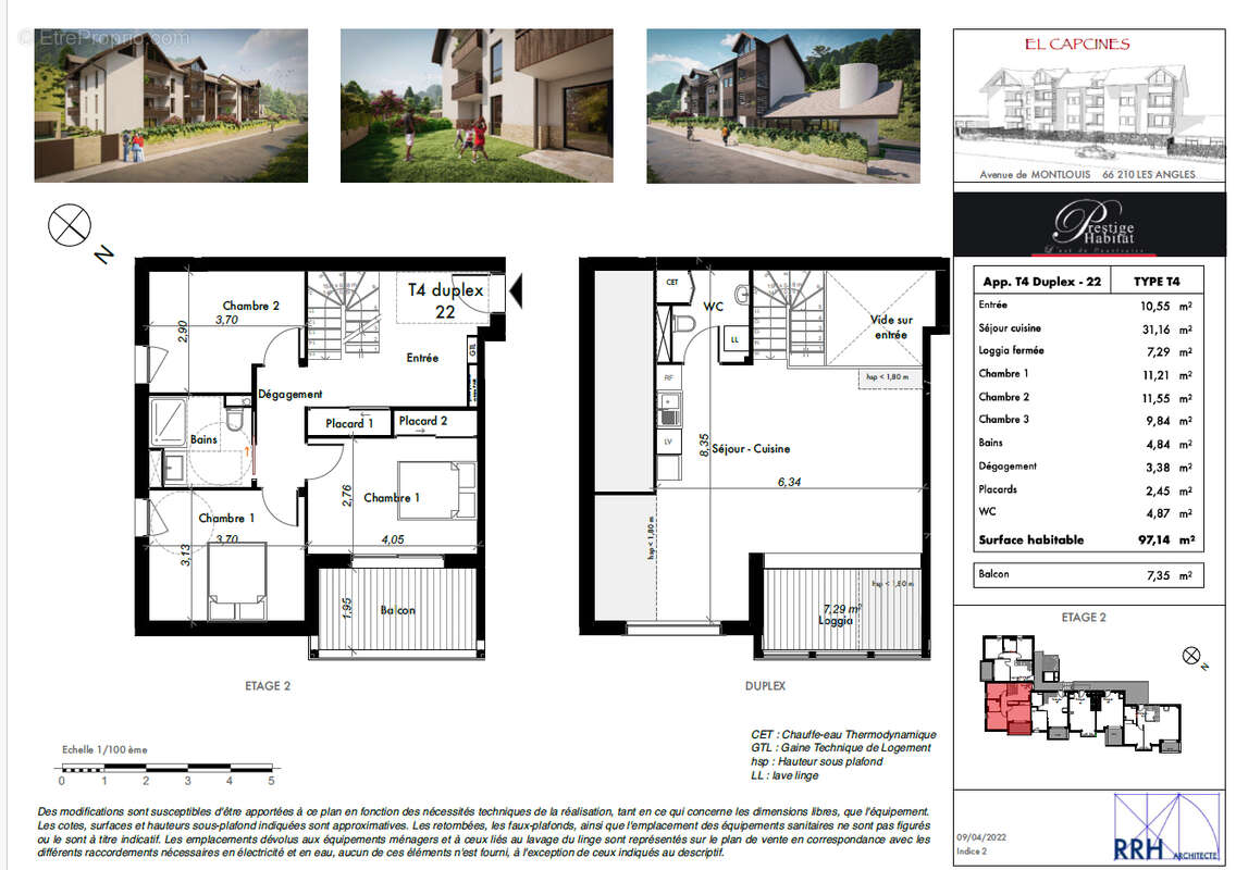 Appartement à LES ANGLES