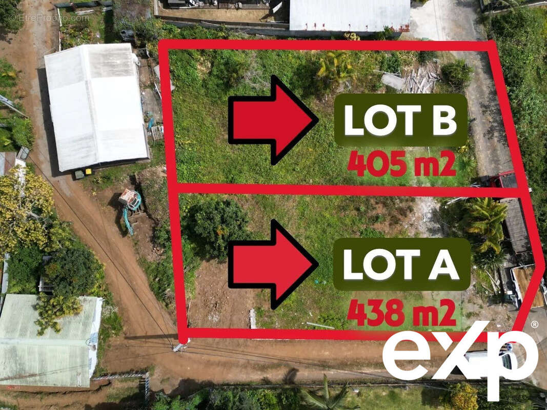 Terrain à LE TAMPON