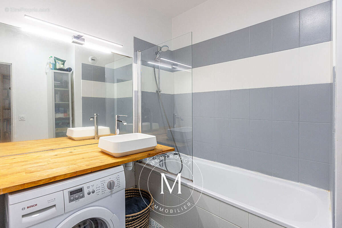 Appartement Montrouge 3 pièces - 72m² , terrasse, jardin, cave - photo 12