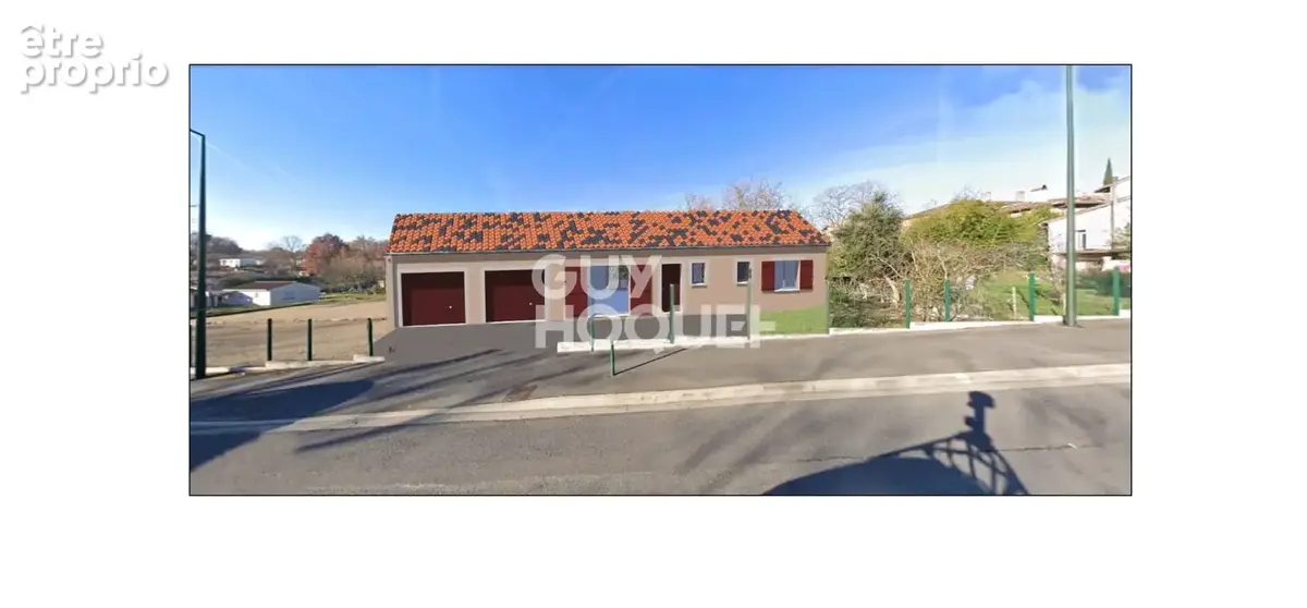 Terrain a batir (31620 villaudric) centre village  315 m² - photo 2