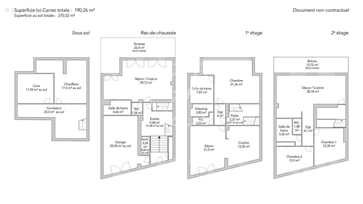 Appartement à PARIS-18E