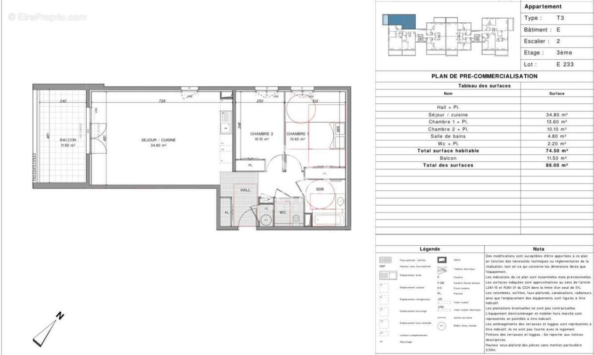 Appartement à SAINT-RAPHAEL