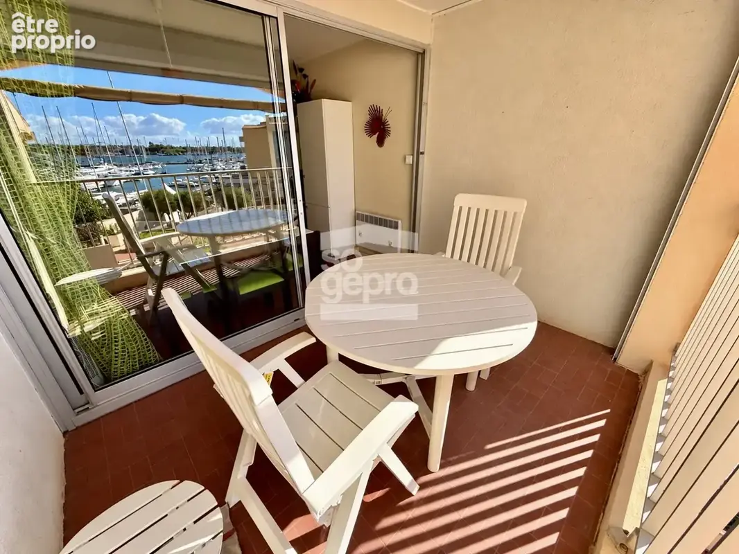 Réf : 2364 - Vente 2 Pièces avec Garage, vue Port au Cap d'Agde ! - photo 7
