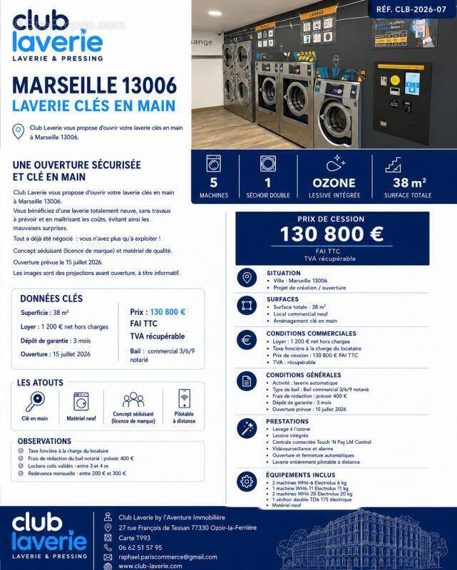 Commerce à MARSEILLE-6E