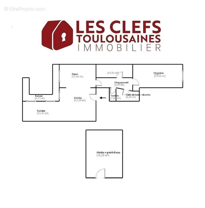 Appartement à TOULOUSE