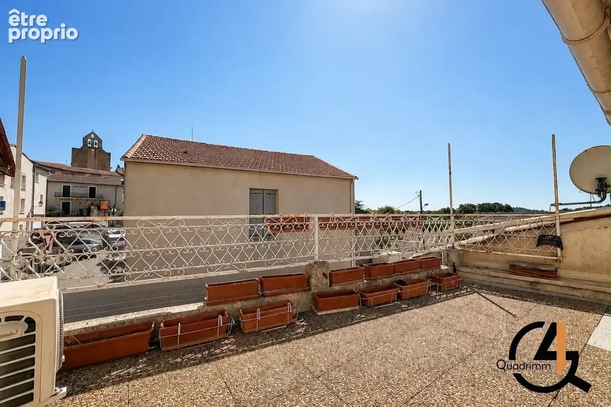 Maison de village 86 m2   Clapiers centre   Terrasse   Parking - photo 2
