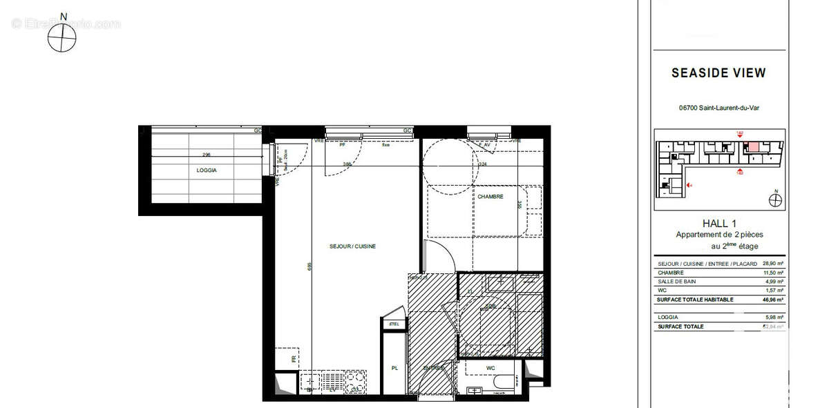 Photo 8 - Appartement à SAINT-LAURENT-DU-VAR