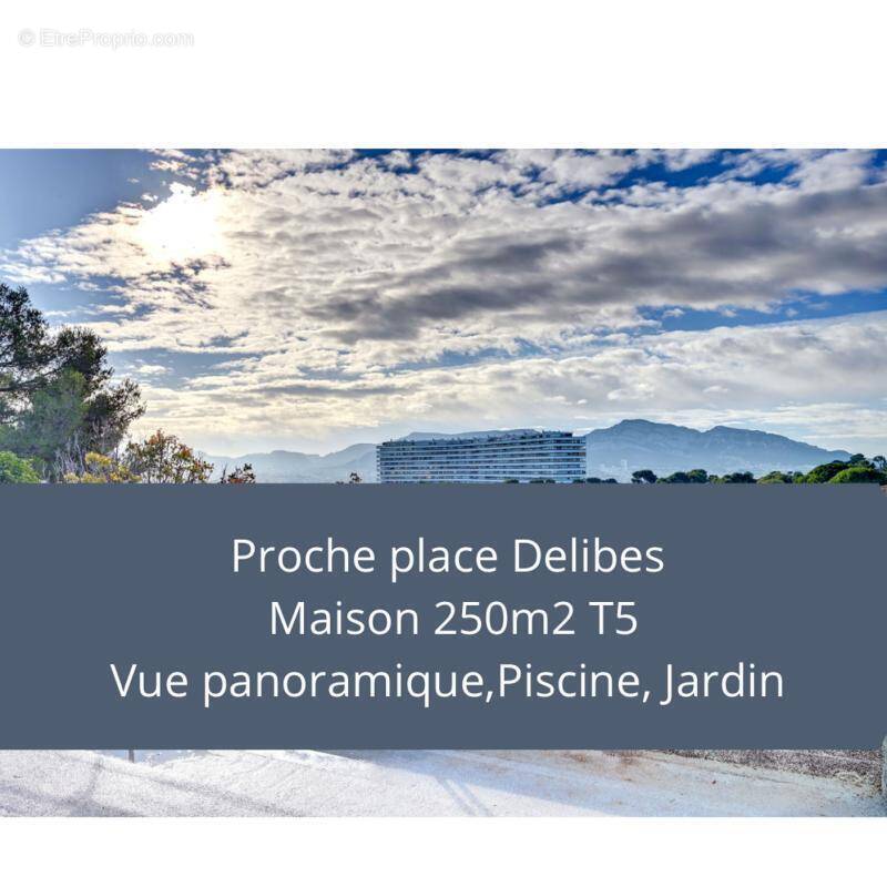 Maison à MARSEILLE-8E