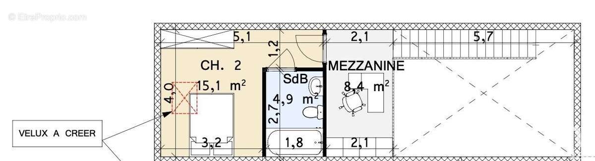 Photo 4 - Appartement à NANTEUIL-LES-MEAUX