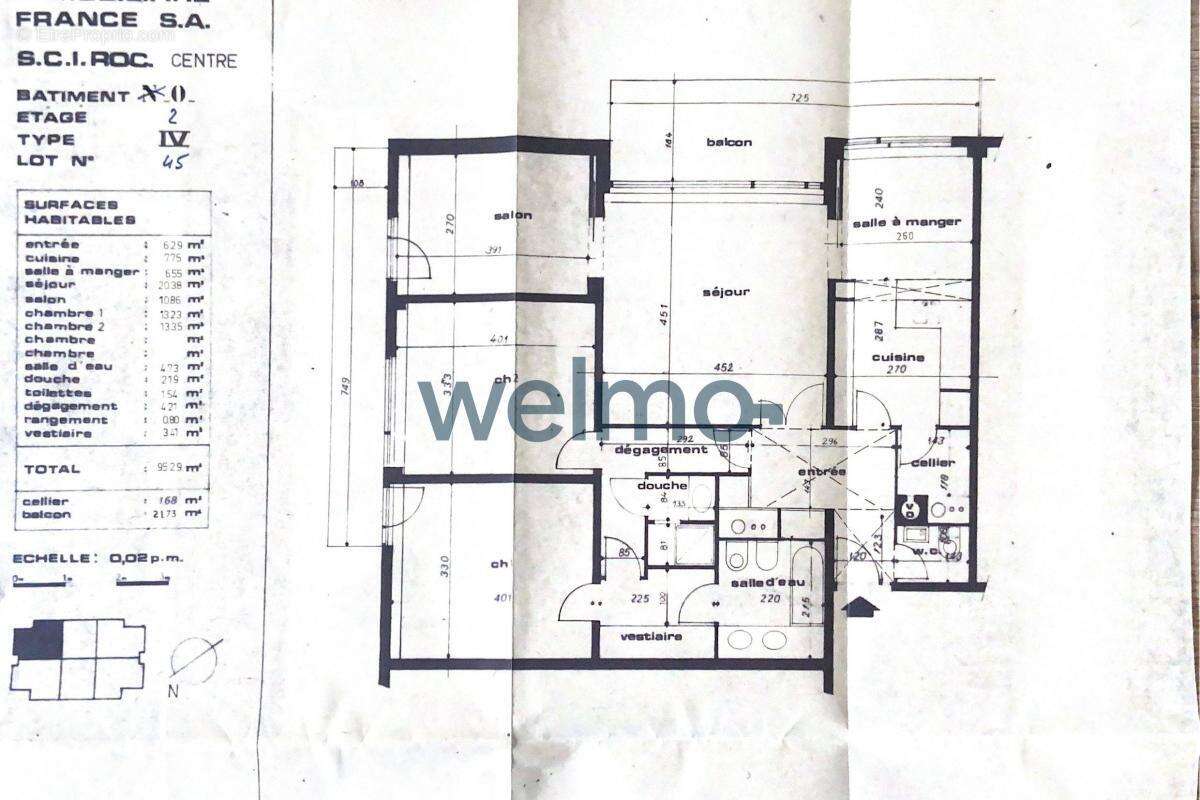 Appartement à VERSAILLES