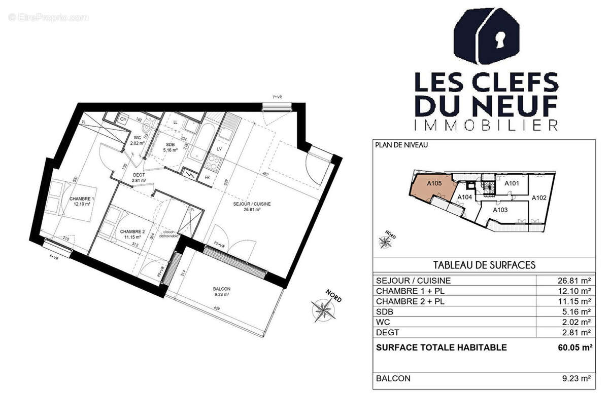 Appartement à TOULOUSE