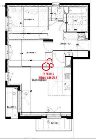 Appartement à AUBERVILLIERS