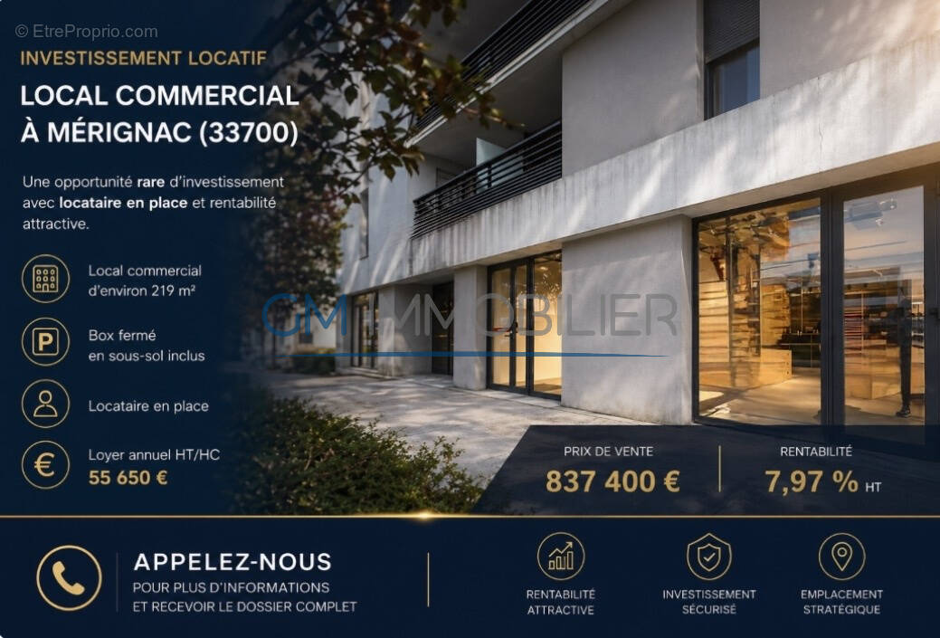 Commerce à MERIGNAC