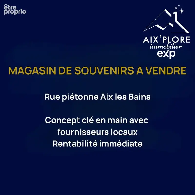 Commerce à AIX-LES-BAINS