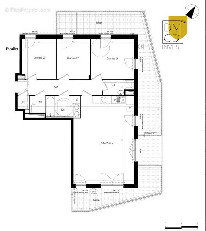 Appartement à MARSEILLE-9E
