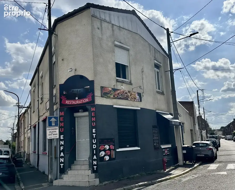 Henin beaumont-immeuble de rapport- 4 studios + 1 local commercial - photo 3