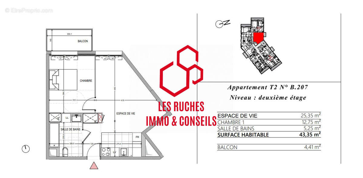 Appartement à LAGNY-SUR-MARNE