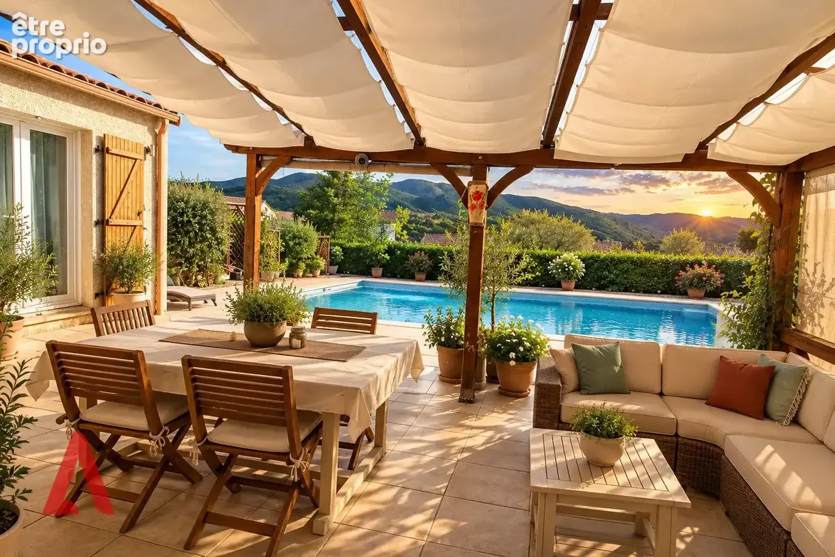 Villa moderne 3 chambres avec piscine, carport & garage  125 m² habitables  terrain de 829 m²  290 000  - photo 3