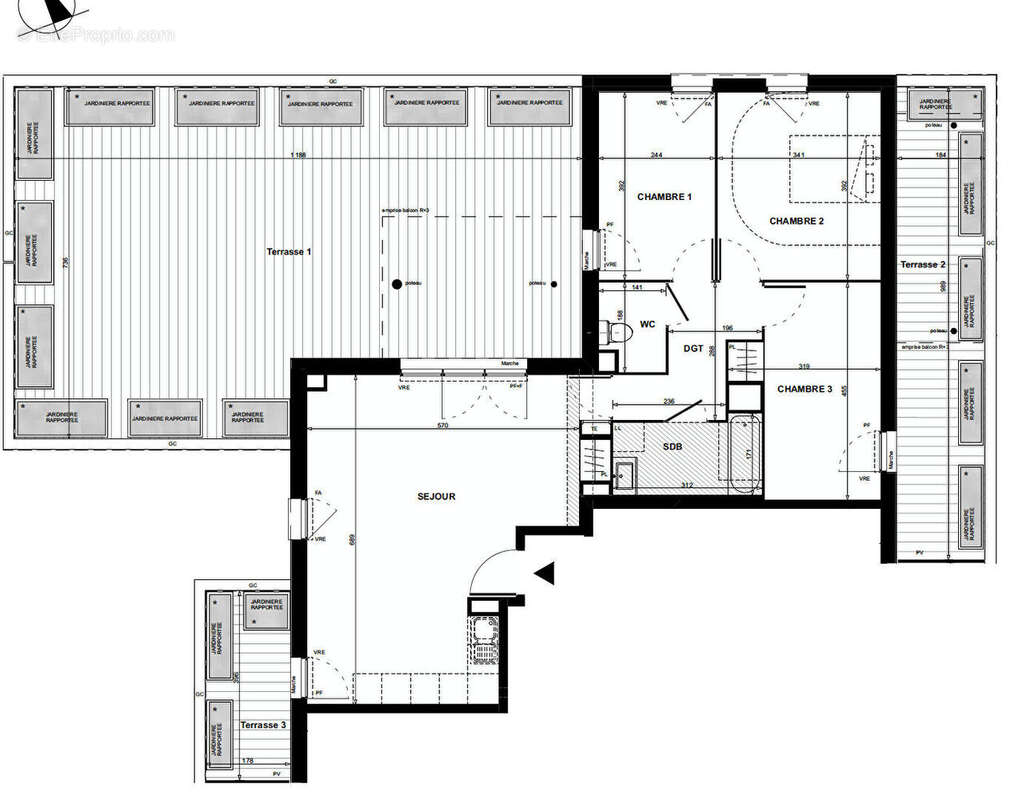 Appartement à COLOMIERS