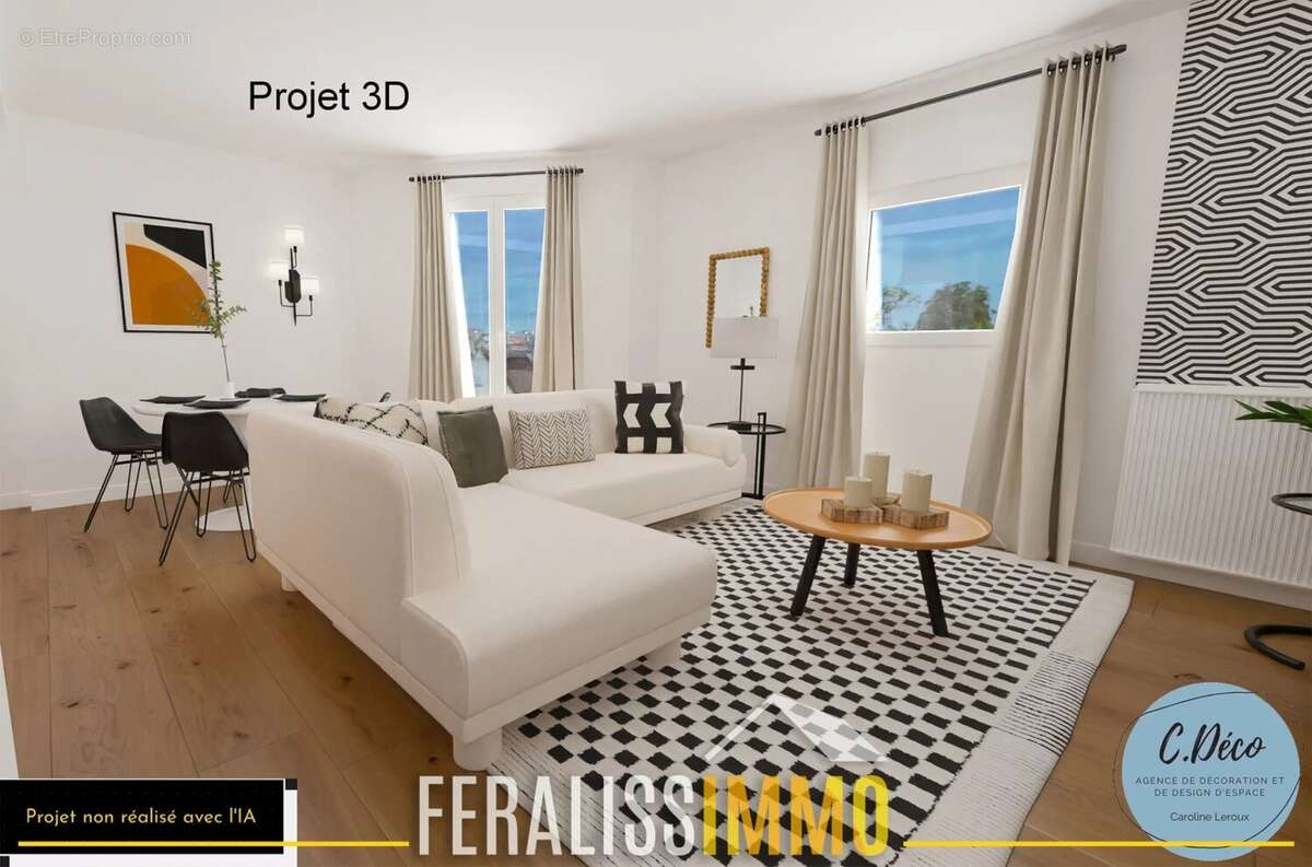 Appartement à JOUY-LE-MOUTIER