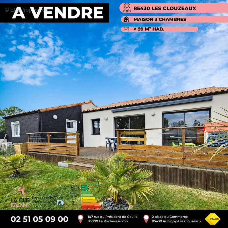 Maison à LES CLOUZEAUX