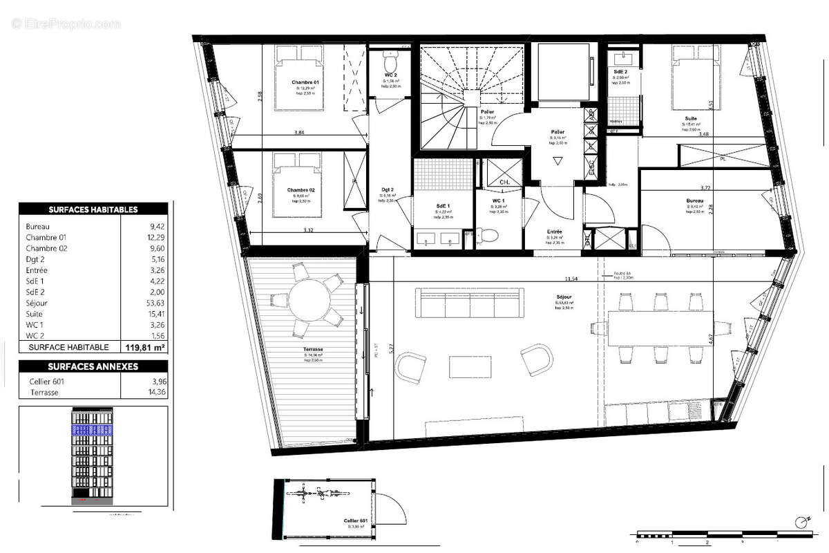 Appartement à BORDEAUX