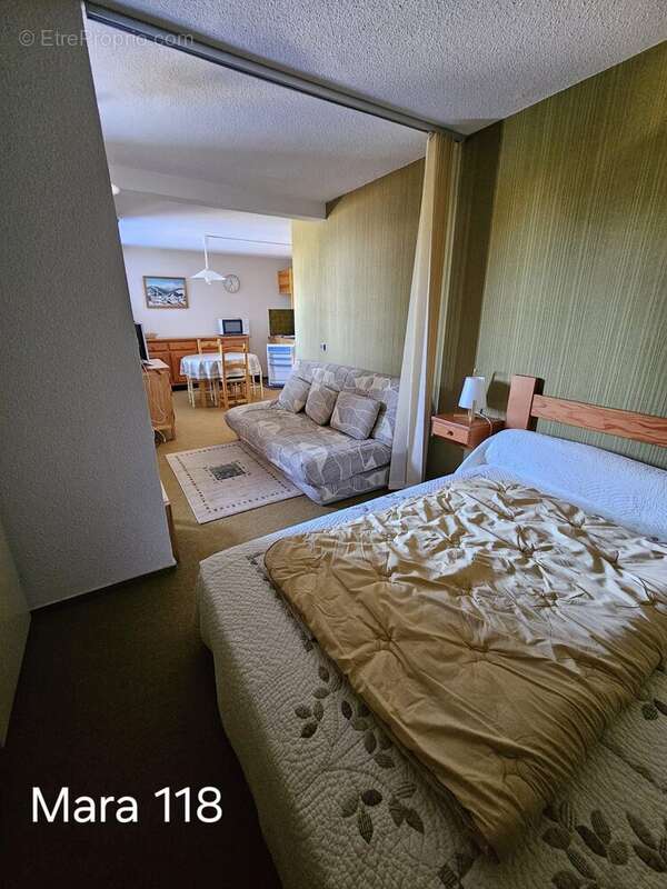 Vue du côté chambre - Appartement à SELONNET