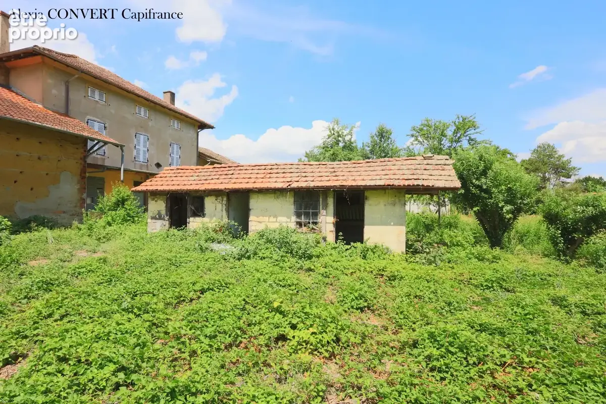 Dépendance 115m² avec 946m² de terrain proche centre village Foissiat - photo 4
