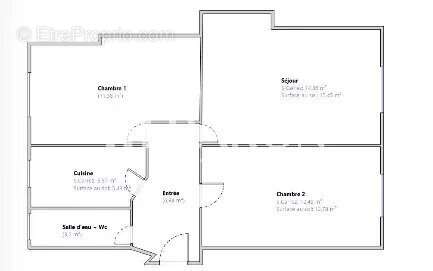 Appartement à PARIS-18E