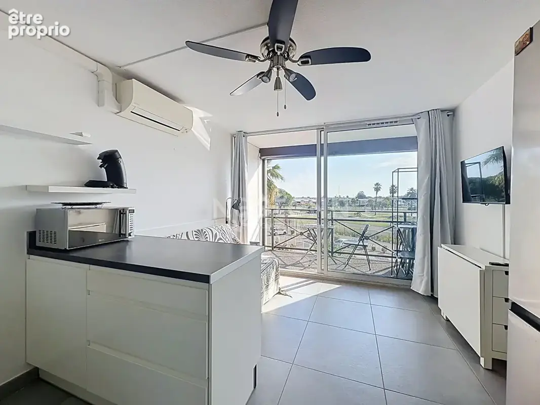 Le grau du roi - appartement p2 en excellent état - secteur seaquarium - photo 3