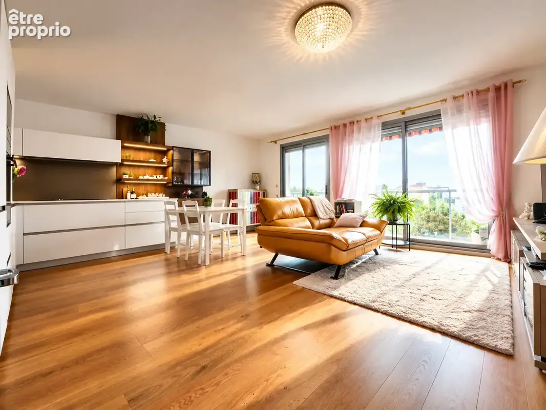 Bel appartement t3 parc paysager saint-nazaire avec garage - photo 2