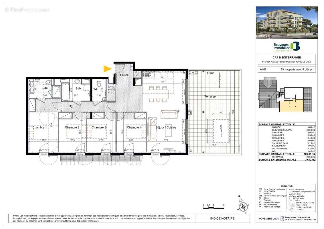 Appartement 106 m² à La Ciotat  - photo 3