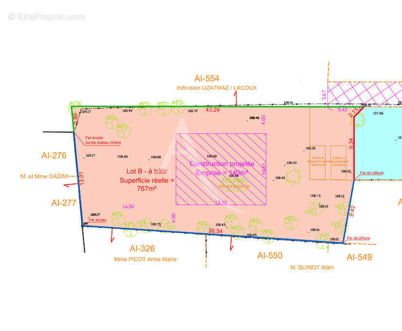 Terrain à THORIGNY-SUR-MARNE