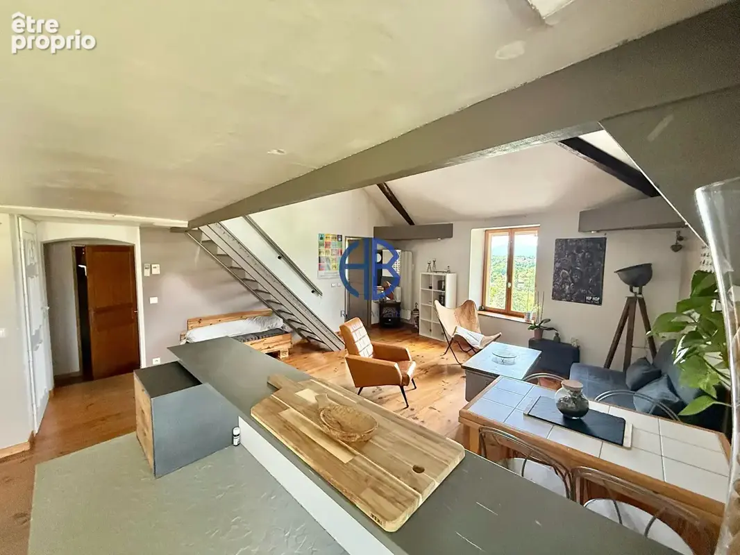 Appartement  pièce à vivre ouverte 2/3 chambres + 30 m2 de combles - photo 3