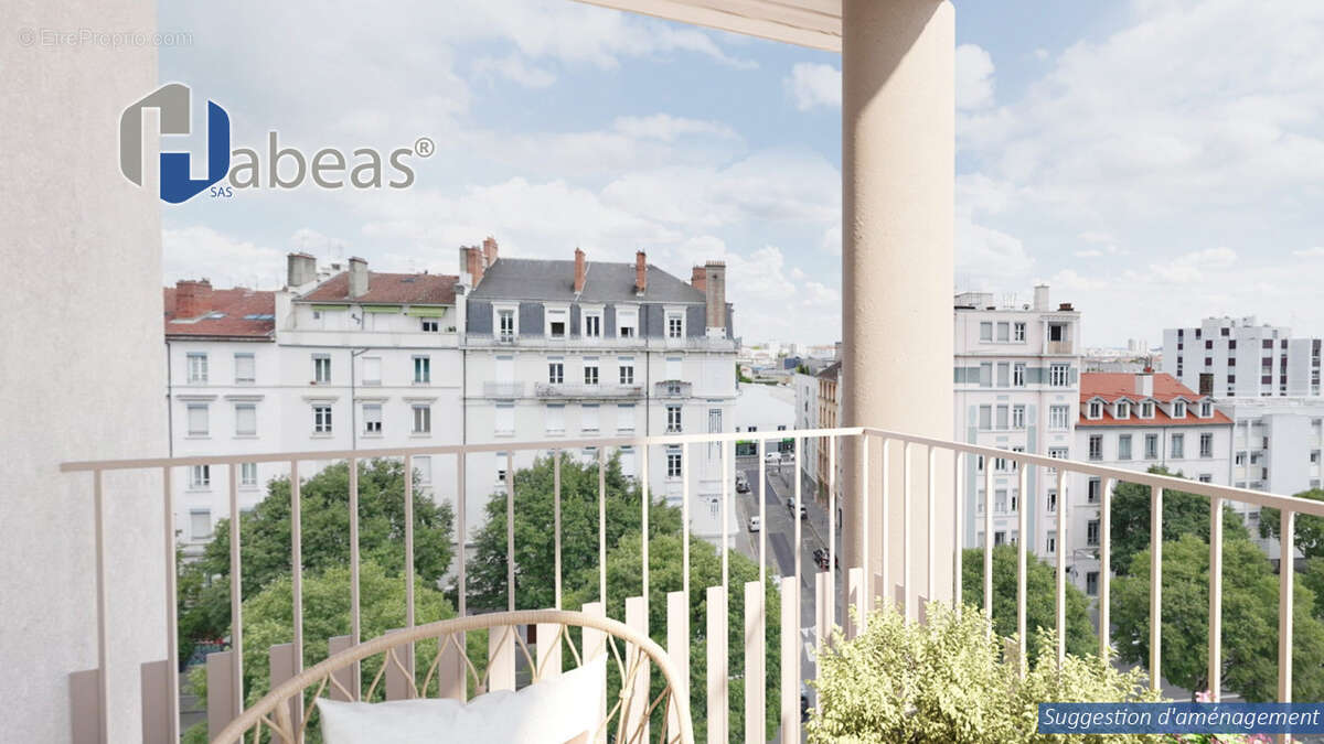 Appartement T5 de 94.64 m² en R+12 avec balcon de 39m² et cellier, Lyon 7ᵉ - photo 9