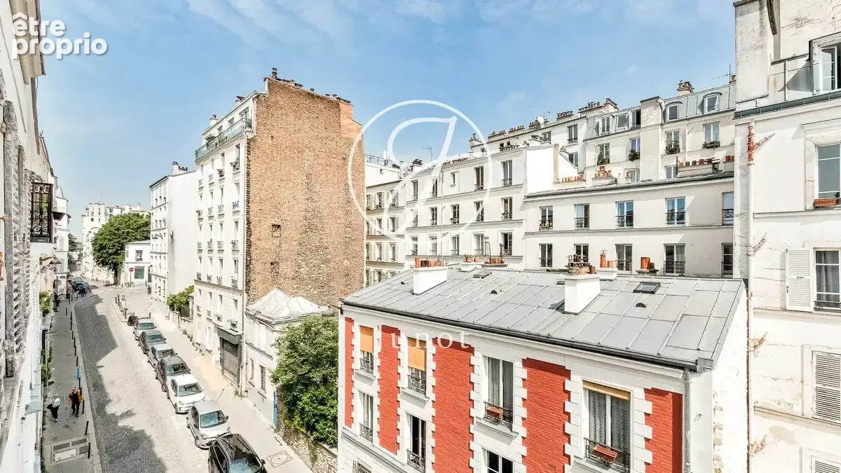 Paris 18e - MONTMARTRE / ABBESSES - Appartement à vendre - 2 pièces - 29,86m² Carrez et 30.04m² au sol - 1 Chambre. - photo 7