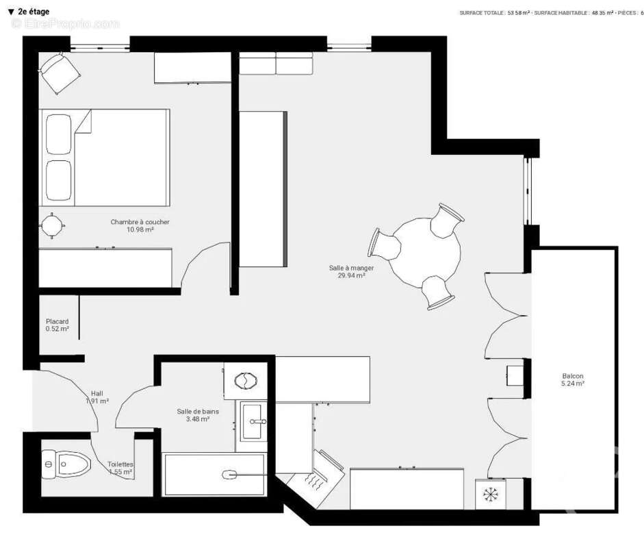 Appartement à SAINT-PAUL-EN-CHABLAIS