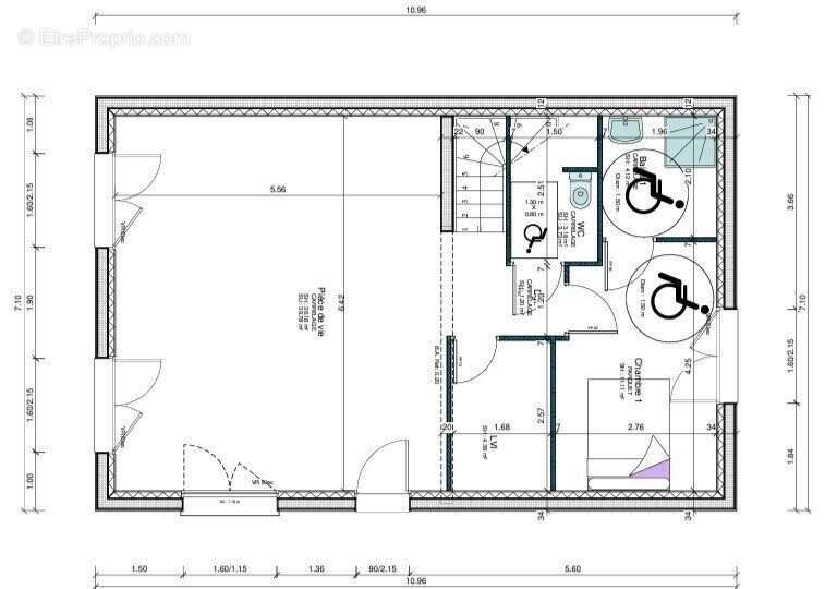 Maison à LA CHAPELLE-DES-MARAIS