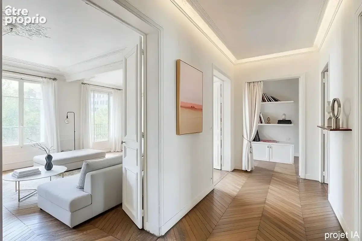 Paris vii - ecole militaire -  invalides - appartement familial de 108 m² à rénover - photo 5