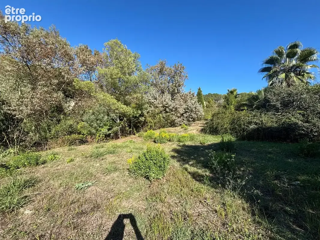 La roquette sur siagne terrain constructible 735 m2 - photo 2