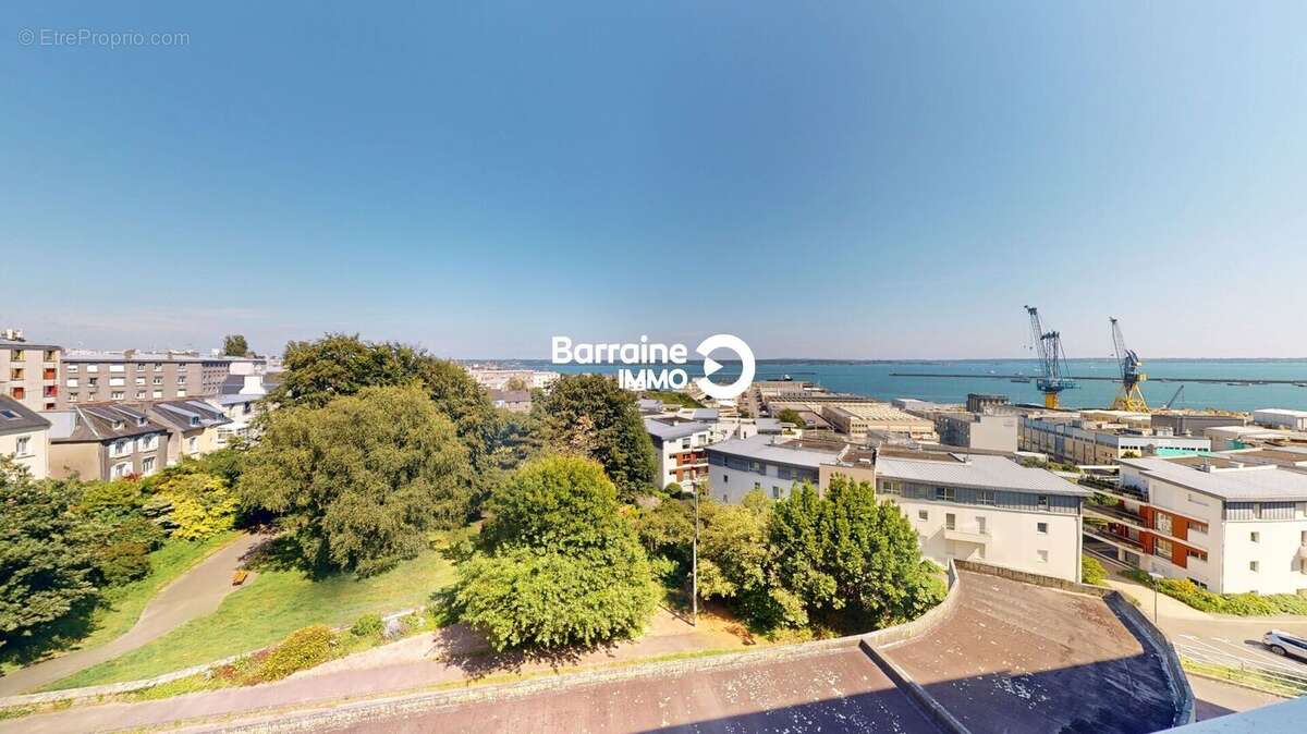 A vendre brest corniche appartement t4 ascenseur balcon vue mer - photo 8