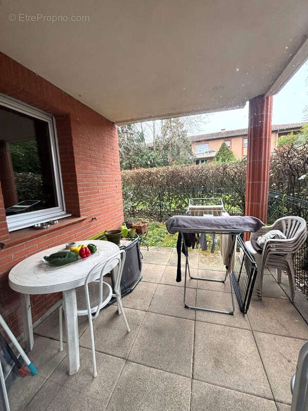 TOULOUSE   CROIX DAURADE / CHEMIN NICOL T2 loué avec terrasse, parking   Idéal investisseur - photo 6
