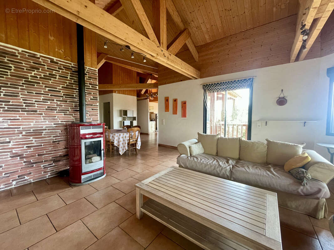 Belle maison avec chalet vue Pyrénées à Tieste-Uragnoux - photo 2