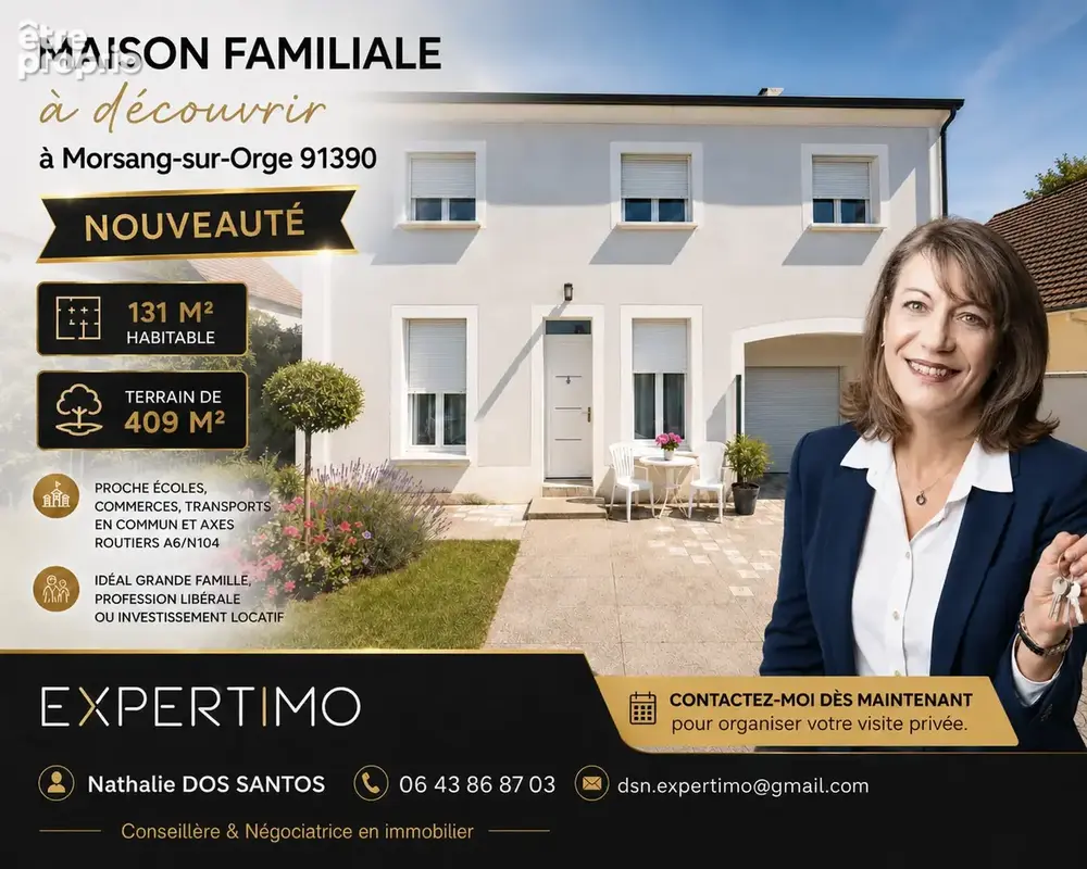Maison familiale avec studio aménagé - Morsang-sur-Orge (91390) - photo 2