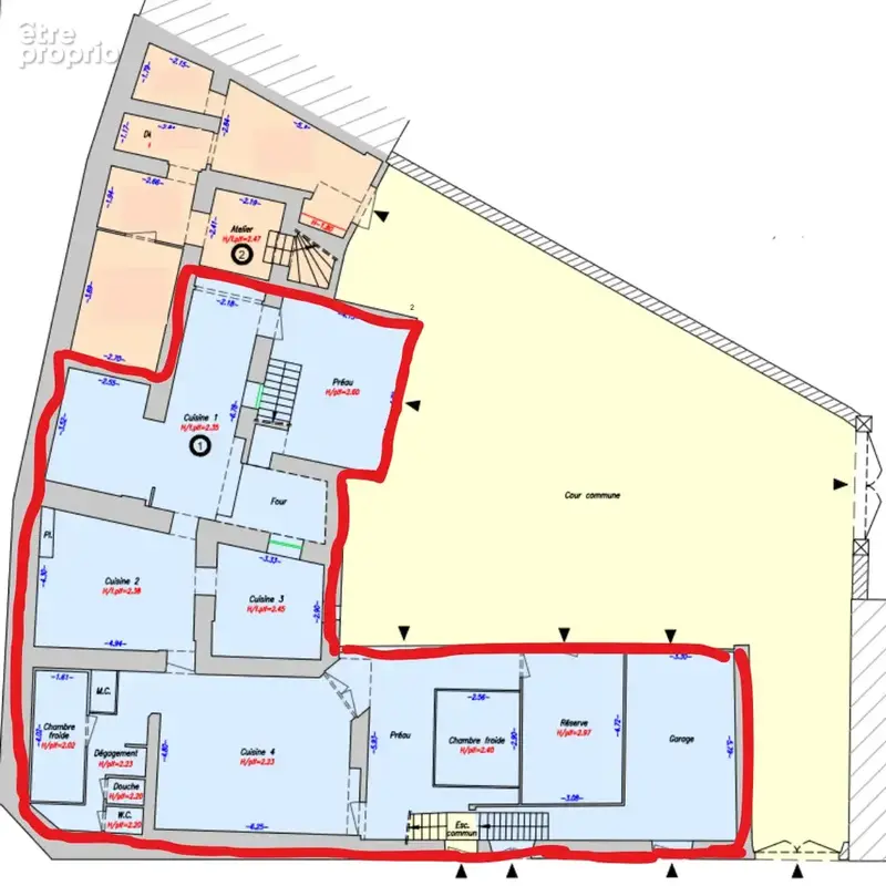 Fontainebleau, Murs commerciaux avec bail en cours et F4 rattaché au bail - photo 2