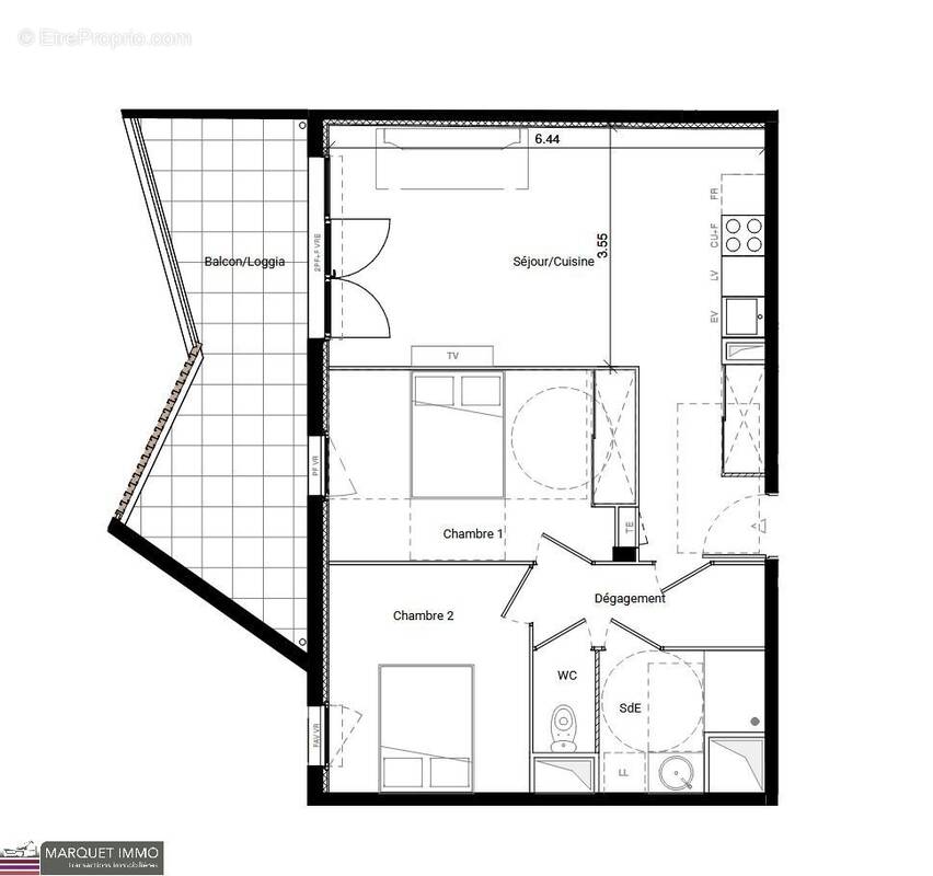 Appartement à BEZIERS