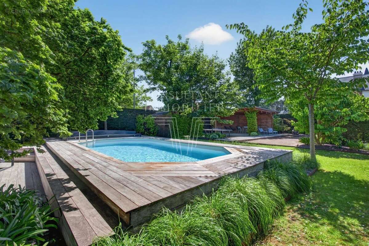 Tourgeville plage-maison 6 chambres- piscine - photo 15